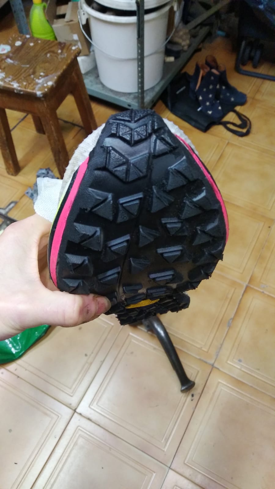 Trail zoria arrosa higatu aldatu aurretik — tailerra Bilbon