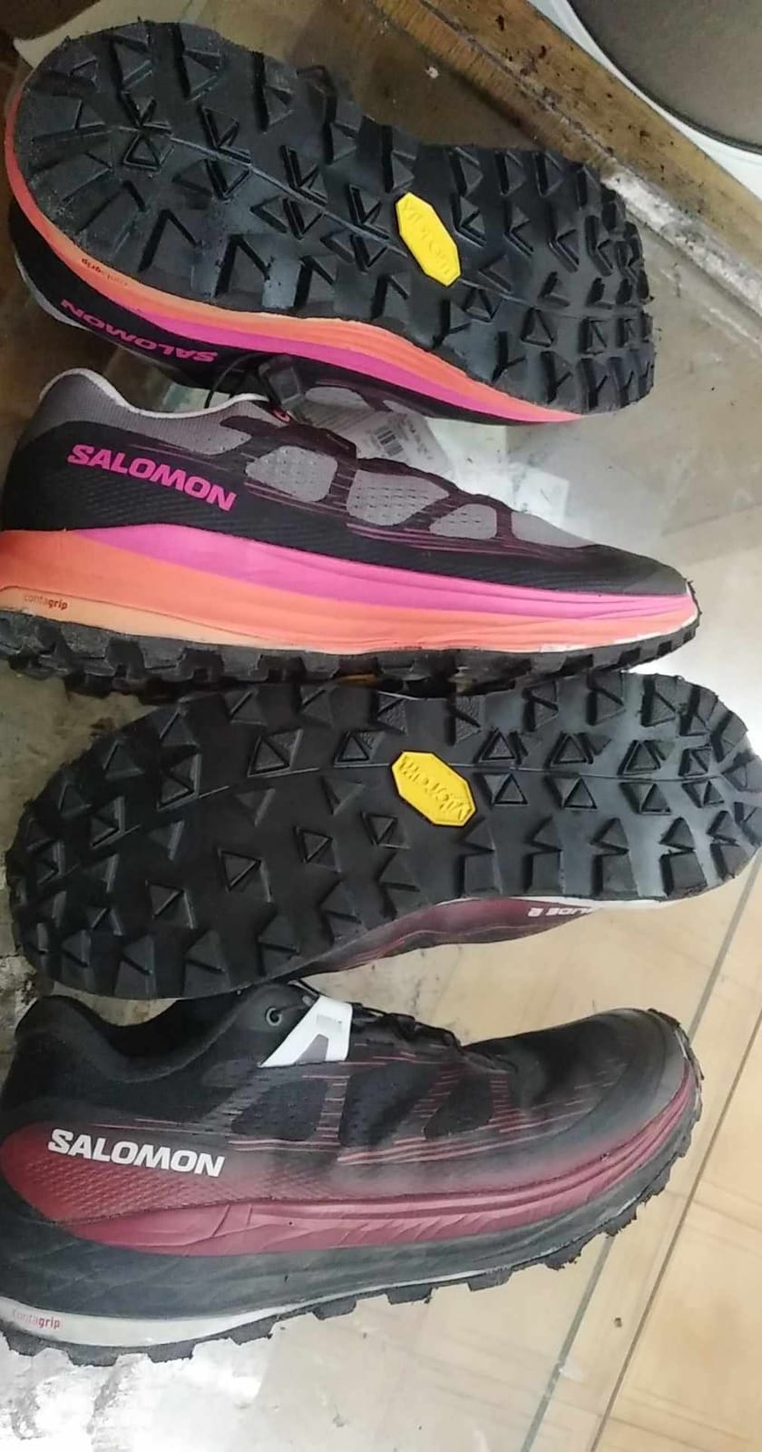 Vibram zoria aldatu Salomon oinetakoetan — zapategia Bilbon